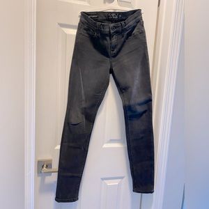 Lucky Brand, Brooke Legging Skinny Jean, Charcoal Black, Size 0/25